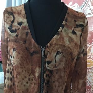 Material girl rock ‘n’ roll edgy jacket